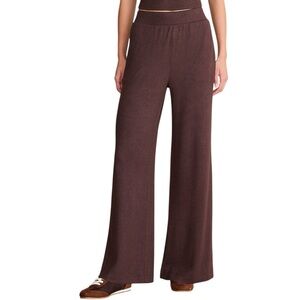 Lou & Grey Cozy Sweater Knit Wide Leg Pants Medium *NEW